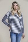 AXIS TOP - ink stripe